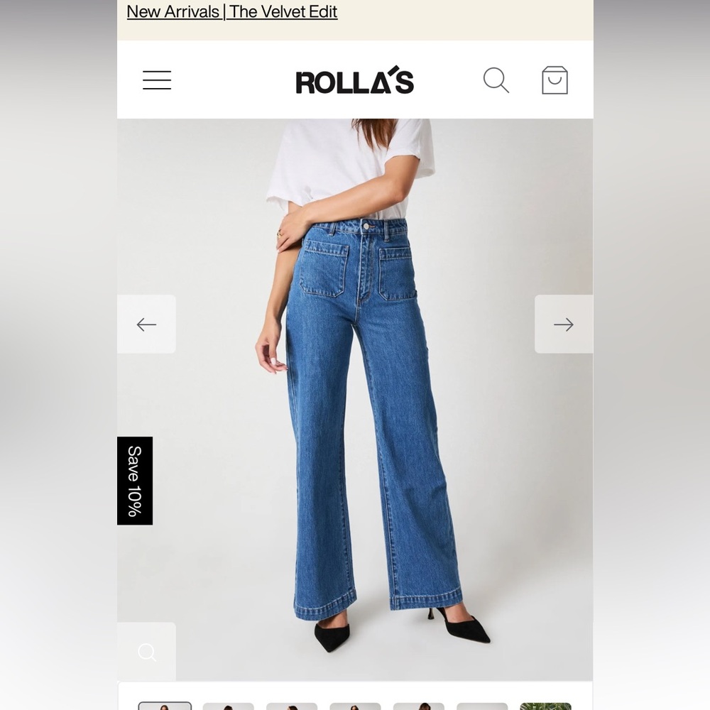 Rolla’s Sailor Jeans